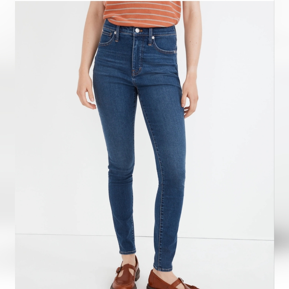 Madewell 10" High Rise Skinny Denim Jean Style #NG236, 30" Waist